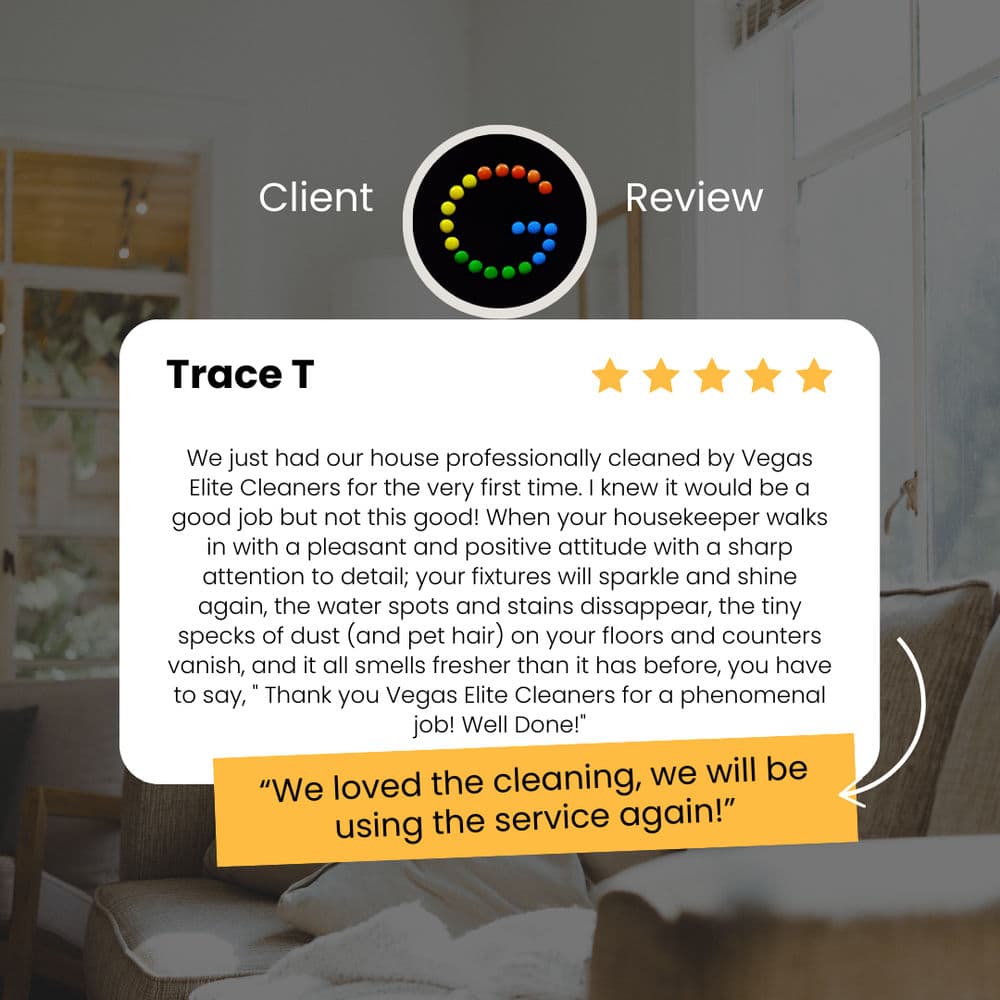 Project Cleaning Google 5 Star Review image