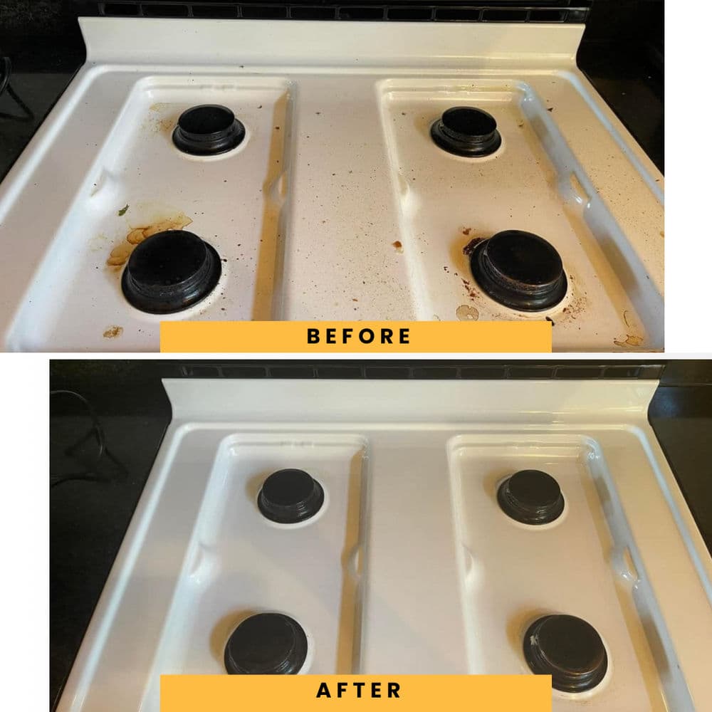 Project Kitchen Stovetop Deep Clean image